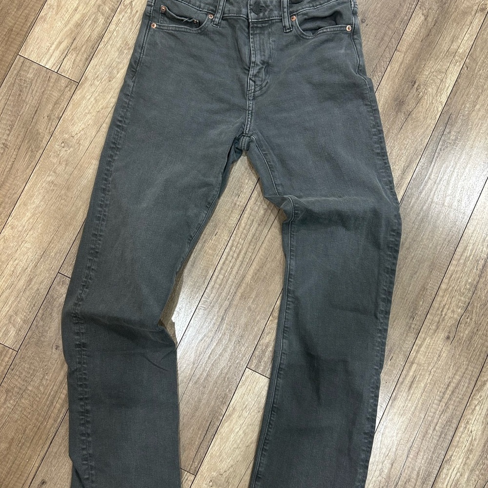 American Eagle Outfitters Men's Dark Gray Jeans